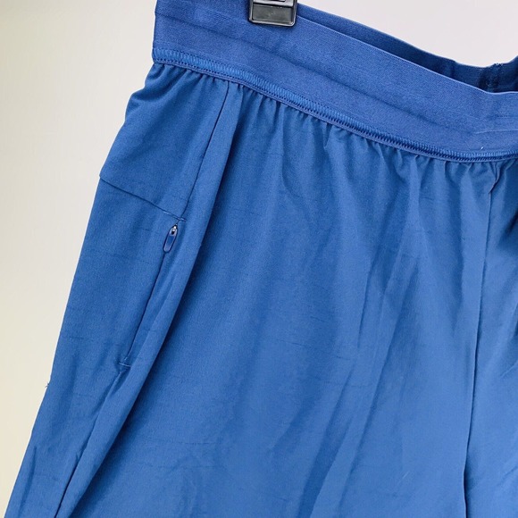 Nike Yoga Men's 2-in-1 Shorts Lined Compression Blue Size XXL 2XL DC5320-410 NWT - Picture 4 of 11